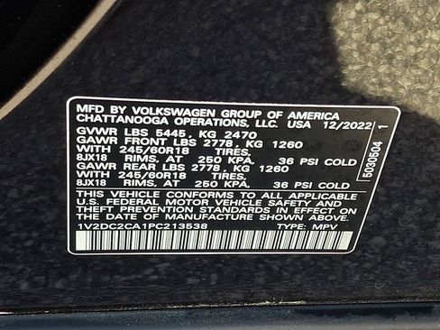 Used 2023 Volkswagen Atlas Cross Sport SE FWD image 26