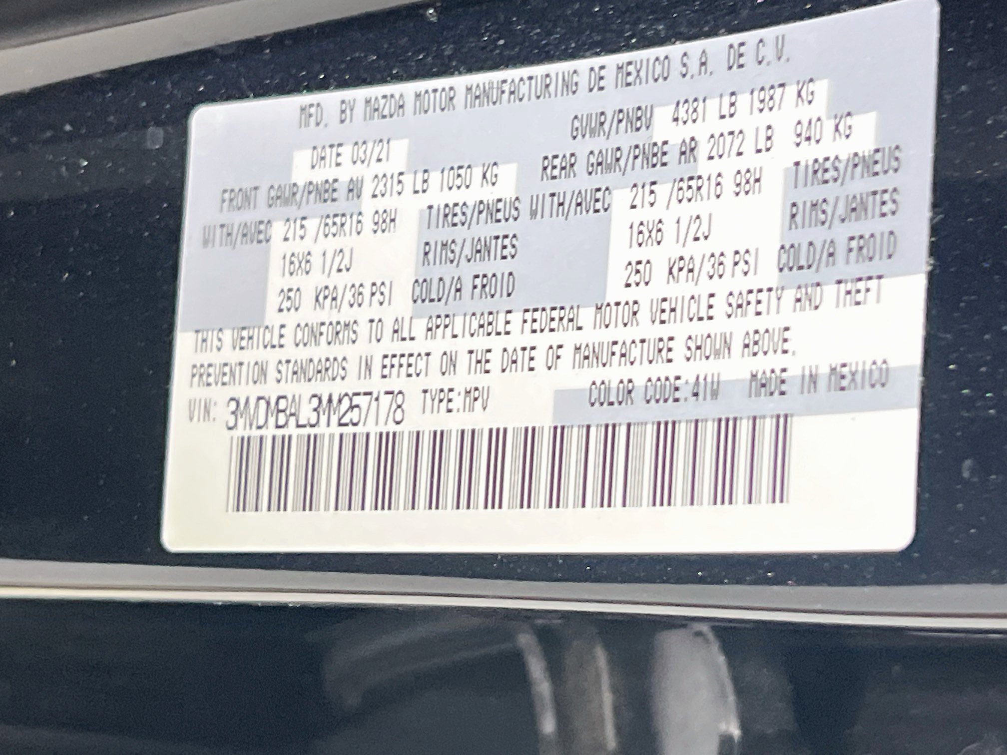 Used 2021 MAZDA CX-30 AWD 2.5 S image 29