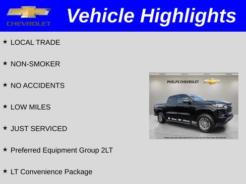 Certified 2024 Chevrolet Colorado LT w/ LT Convenience Package RWD image 2