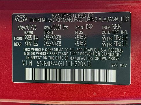 New 2026 Hyundai Santa Fe SEL FWD image 23