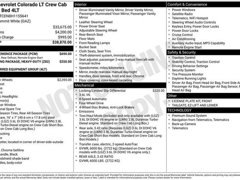 Used 2017 Chevrolet Colorado LT w/ LT Convenience Package AWD/4WD image 5
