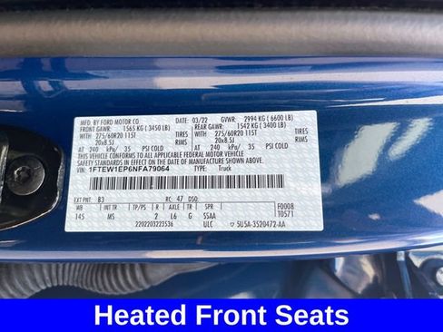 Used 2022 Ford F150 XLT w/ Equipment Group 302A High AWD/4WD image 22