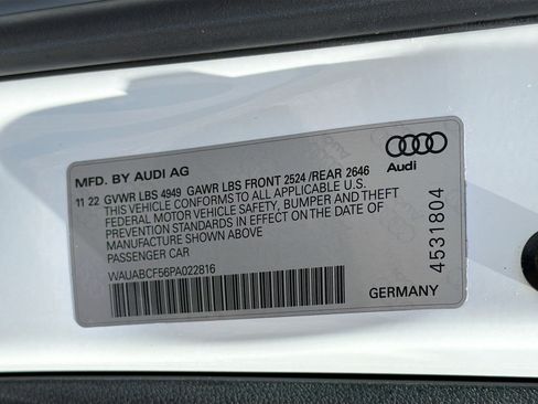 Used 2023 Audi A5 2.0T Premium w/ Convenience Package image 44