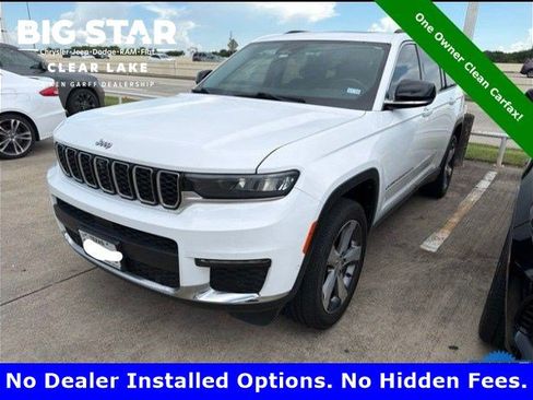 Used 2021 Jeep Grand Cherokee L Limited w/ Luxury Tech Group II AWD/4WD image 1