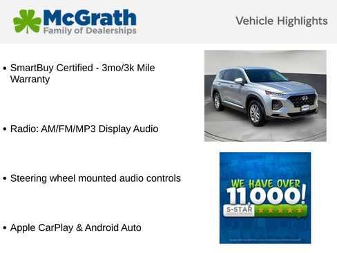 Used 2020 Hyundai Santa Fe SE AWD/4WD image 5