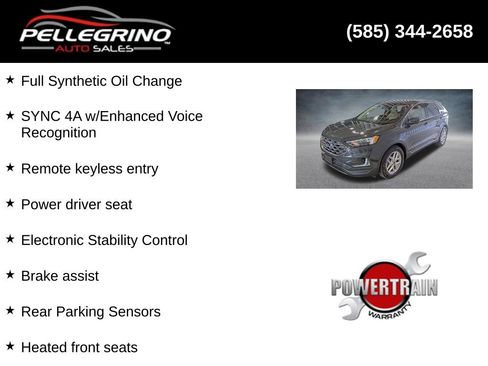 Used 2022 Ford Edge SEL image 2