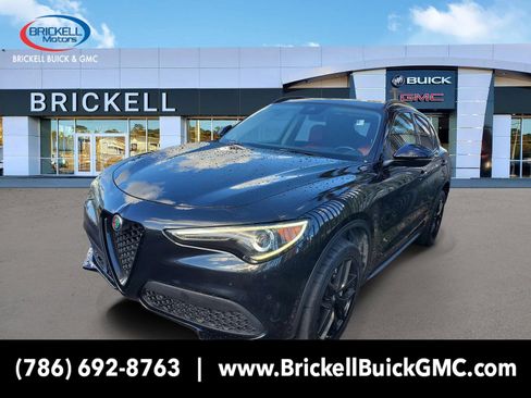 Used 2021 Alfa Romeo Stelvio Sprint w/ Nero Edizione RWD image 1