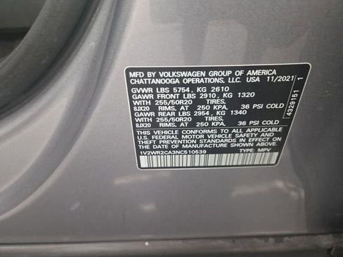 Used 2022 Volkswagen Atlas SE image 39