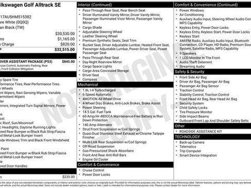 Used 2017 Volkswagen Golf Alltrack SE image 15