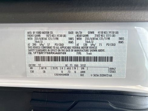 Used 2024 Ford Transit 250 Low Roof w/ Exterior Upgrade Package image 26