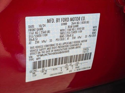 Certified 2025 Ford Explorer ST-Line w/ Premium Package RWD image 25