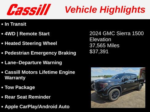 Used 2024 GMC Sierra 1500 Elevation AWD/4WD image 3