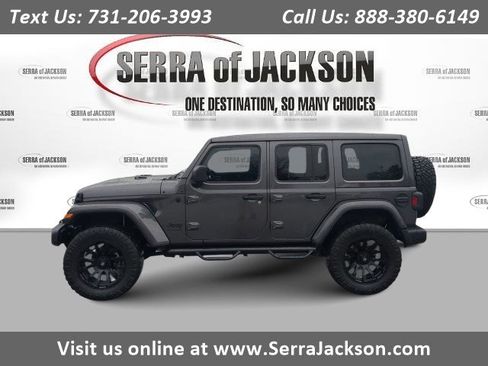 Used 2022 Jeep Wrangler Unlimited Sahara image 1