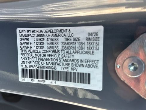 New 2026 Honda CR-V EX-L image 30