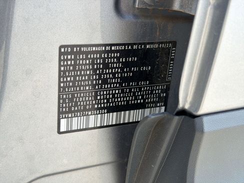 Used 2023 Volkswagen Taos S w/ Driver Assistance Package AWD/4WD image 19