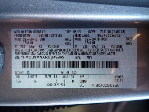 Certified 2024 Ford Escape ST-Line w/ Tech Pack #1 image 21