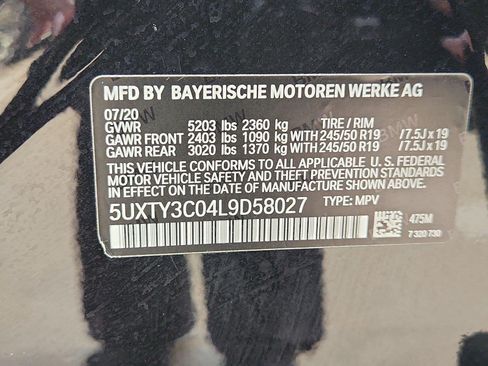 Used 2020 BMW X3 sDrive30i w/ Premium Package RWD image 34