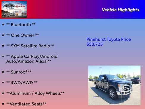 Used 2022 Ford F250 Lariat w/ Lariat Ultimate Package AWD/4WD image 16