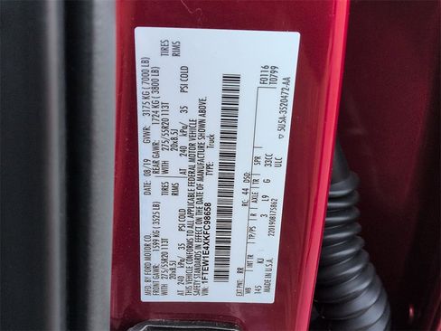 Used 2019 Ford F150 King Ranch w/ Equipment Group 601A Luxury image 12