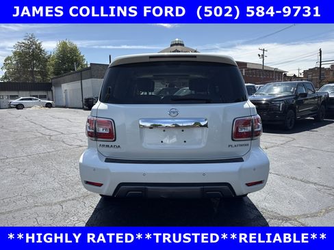 Used 2019 Nissan Armada Platinum w/ Captain's Chairs Package AWD/4WD image 8