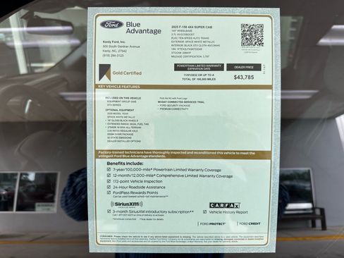 Certified 2025 Ford F150 STX AWD/4WD image 5
