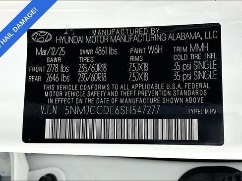 Used 2025 Hyundai Tucson SEL AWD/4WD image 18