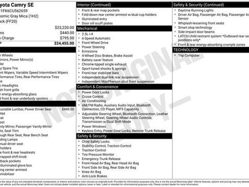 Used 2012 Toyota Camry SE image 12