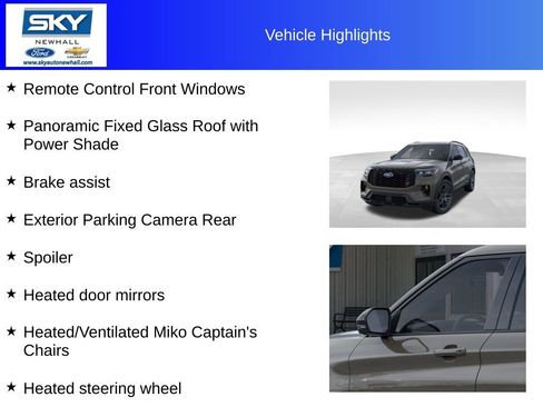 New 2026 Ford Explorer ST w/ Sun And Sound Package image 26