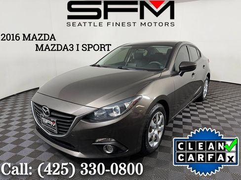 Used 2016 MAZDA MAZDA3 i Sport image 1