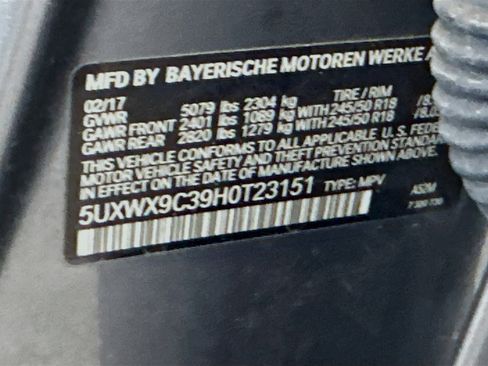 Used 2017 BMW X3 xDrive28i AWD/4WD image 12