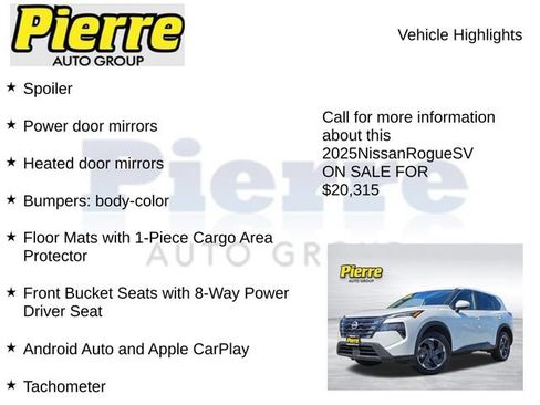 Used 2025 Nissan Rogue SV AWD/4WD image 22