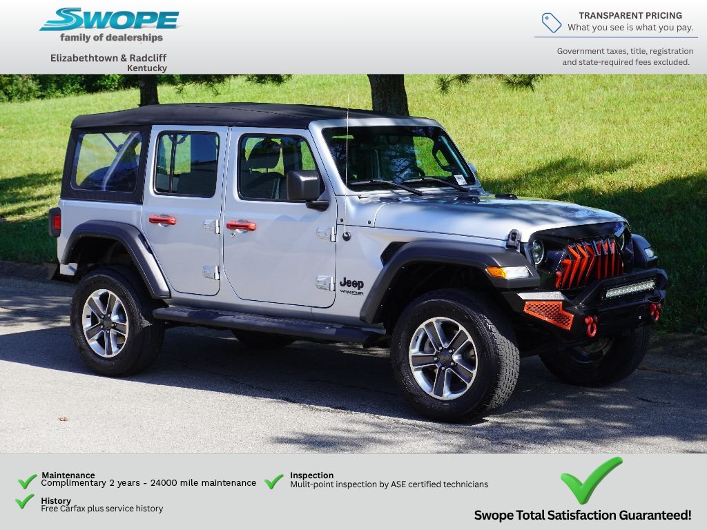 Used 2022 Jeep Wrangler Unlimited Sport AWD/4WD image 1