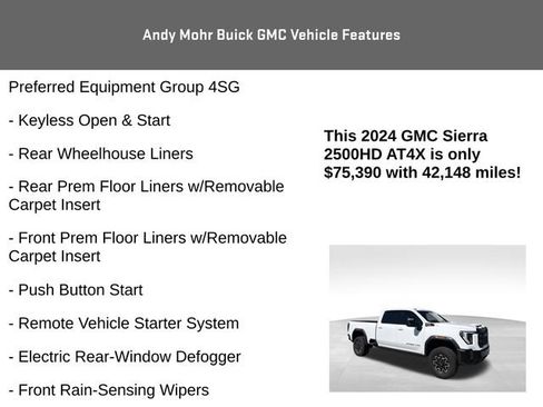 Used 2024 GMC Sierra 2500 AT4X AWD/4WD image 8