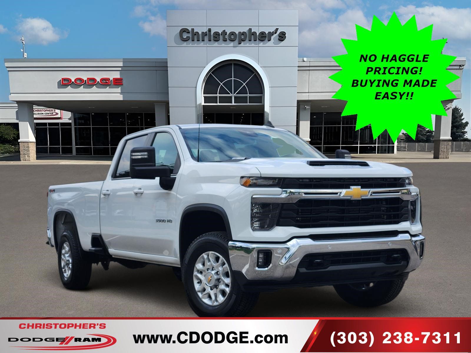 Used 2025 Chevrolet Silverado 3500 LT w/ Safety Package AWD/4WD image 1