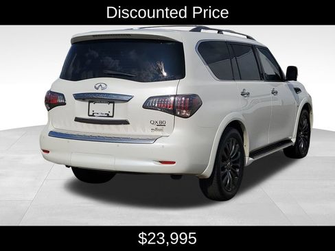 Used 2017 INFINITI QX80 Limited w/ All Season Package AWD/4WD image 3
