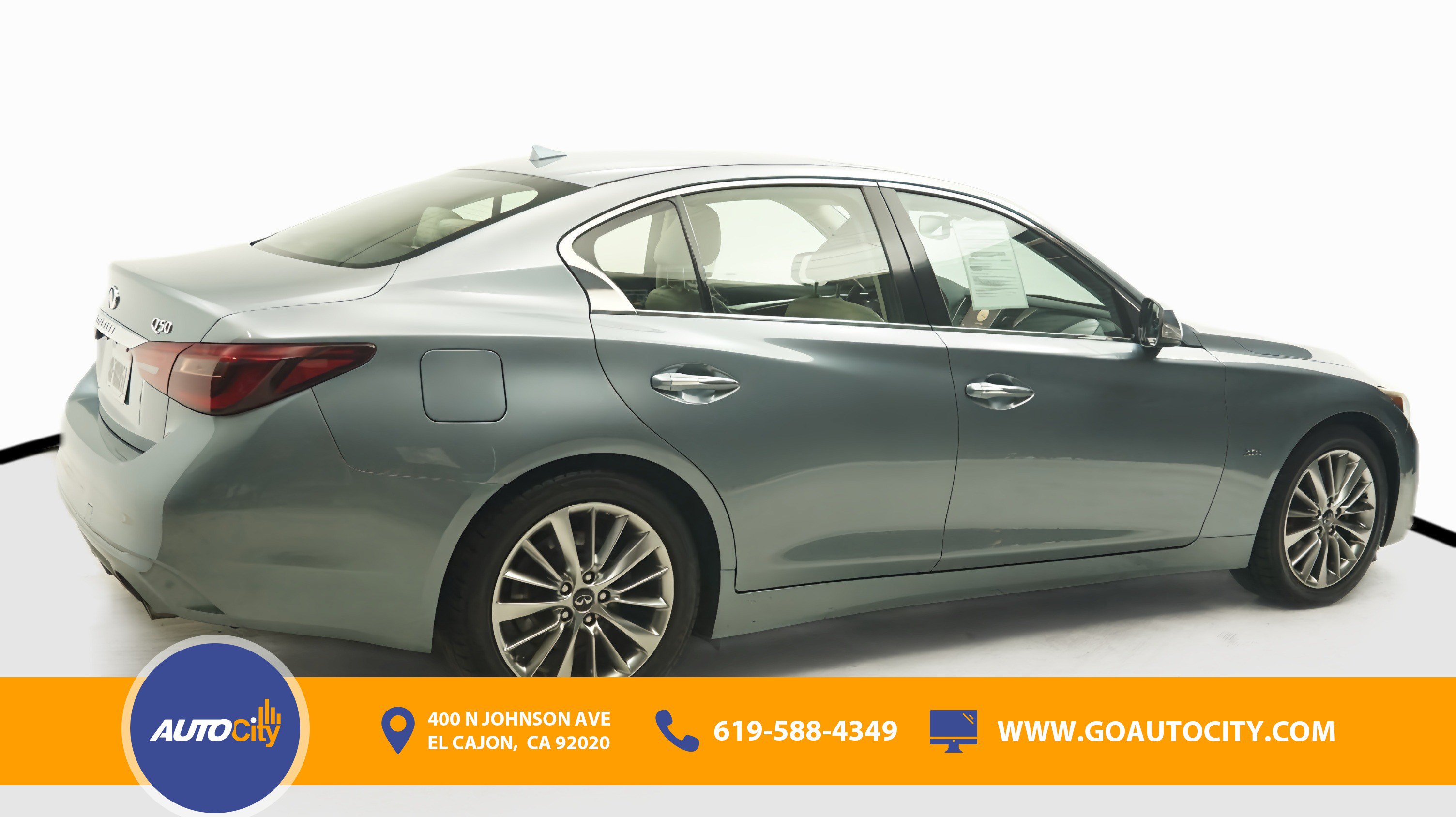 Used 2018 INFINITI Q50 Luxe w/ Cargo Package (L95) RWD image 6