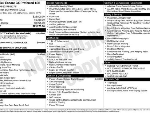 Used 2024 Buick Encore GX Preferred w/ Advanced Technology Package image 6