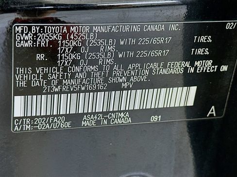 Used 2015 Toyota RAV4 XLE FWD image 35