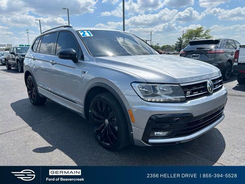 Used 2021 Volkswagen Tiguan SE R-Line FWD image 1
