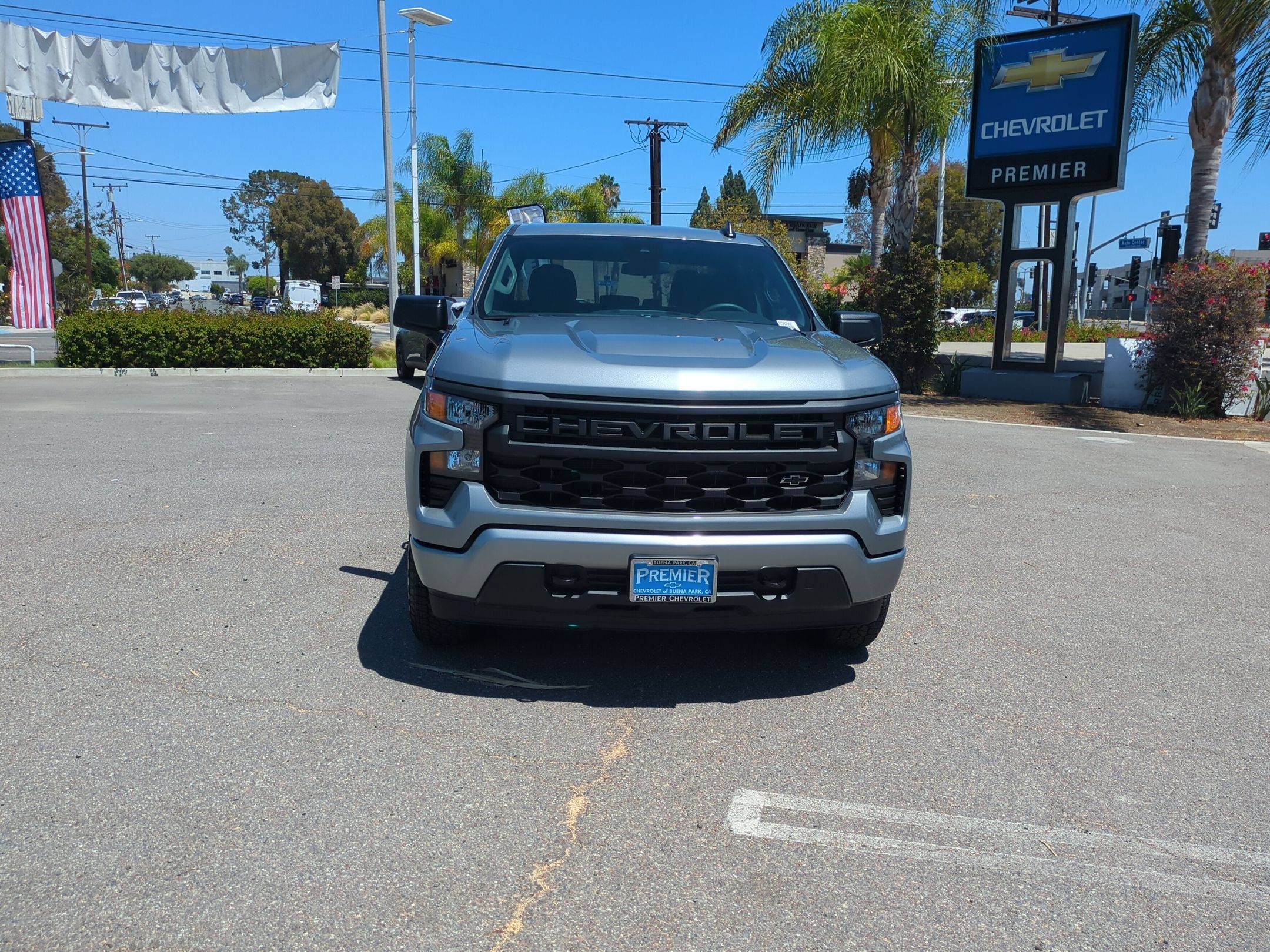 Used 2026 Chevrolet Silverado 1500 Custom w/ Turbomax Blackout Package AWD/4WD image 8