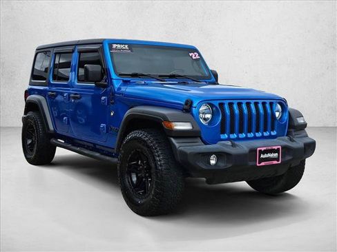 Used 2022 Jeep Wrangler Unlimited Sport AWD/4WD image 3