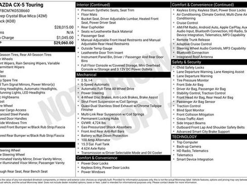 Used 2019 MAZDA CX-5 Touring image 23