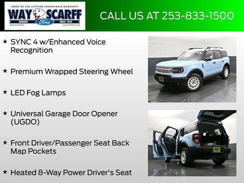 New 2025 Ford Bronco Sport Heritage w/ Convenience Package image 12