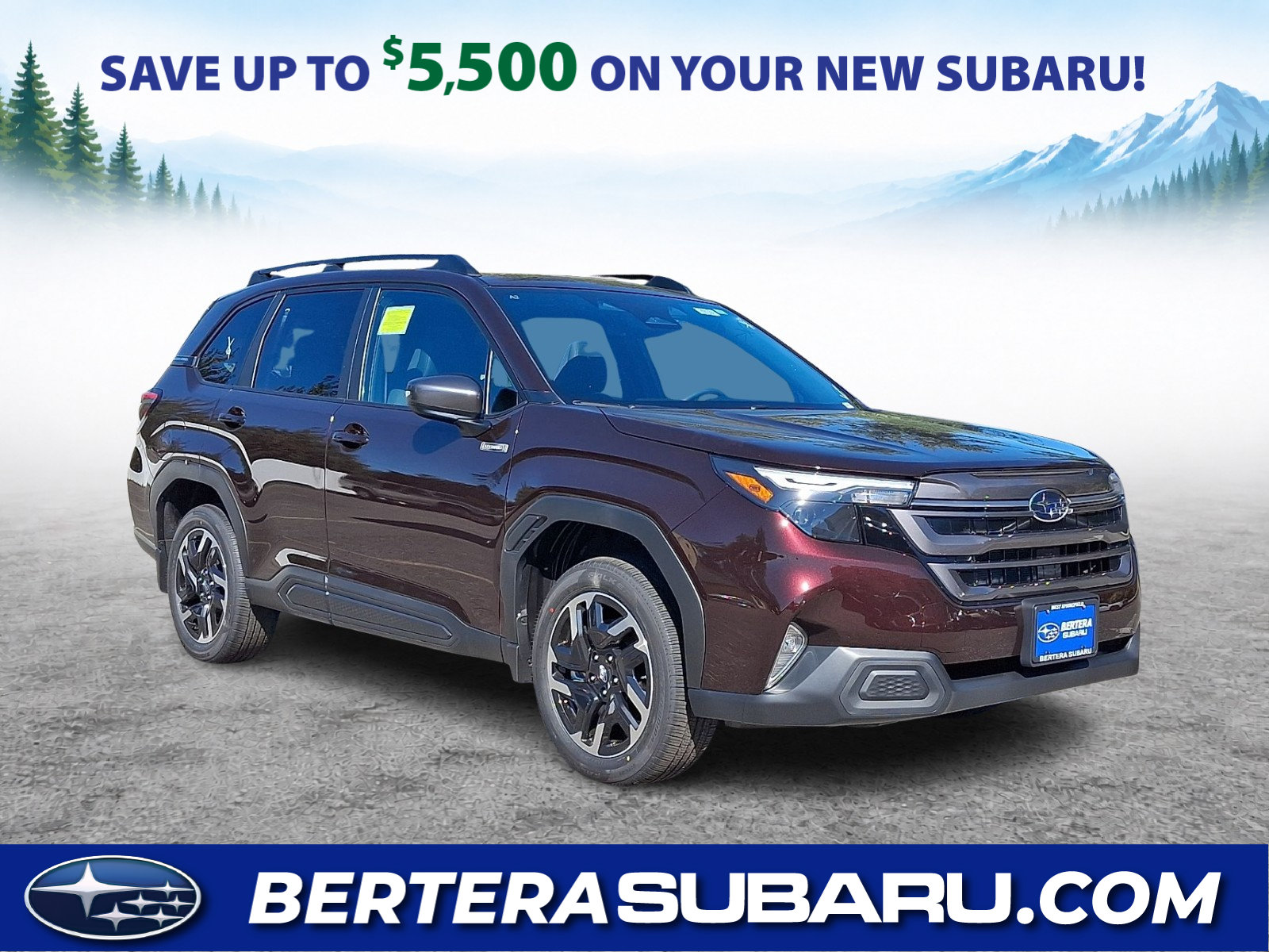 New 2026 Subaru Forester Premium AWD/4WD image 1