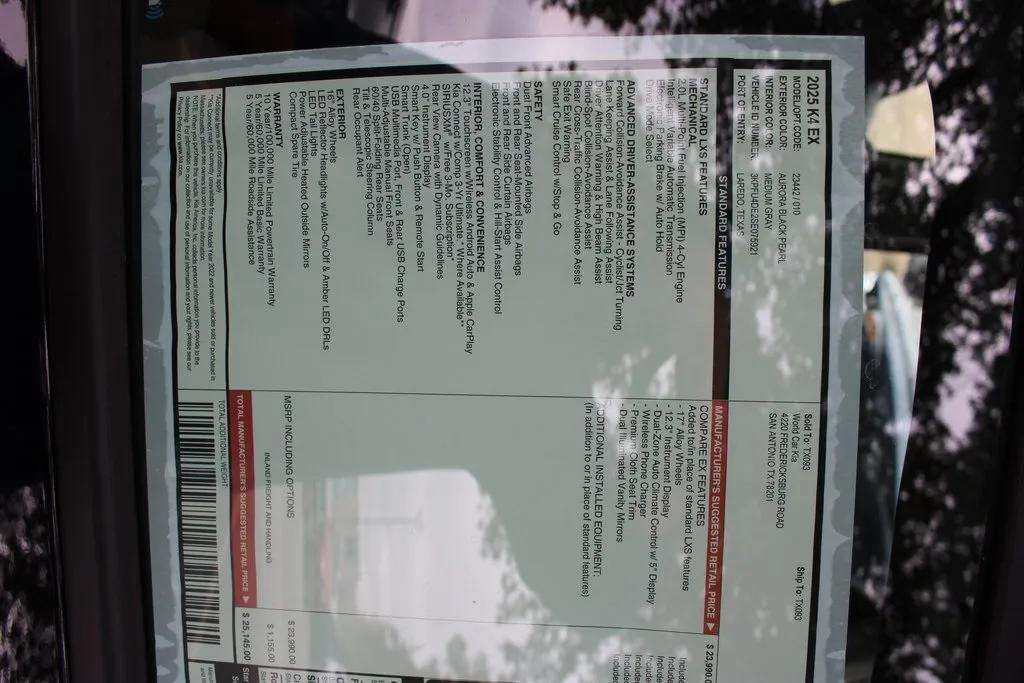 Used 2025 Kia K4 EX FWD image 15
