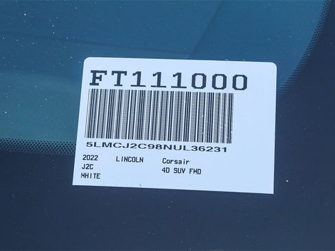 Used 2022 Lincoln Corsair Reserve w/ Equipment Group 201A image 34