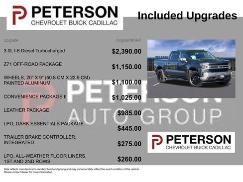 Used 2021 Chevrolet Silverado 1500 LT w/ Z71 Off-Road Package AWD/4WD image 11
