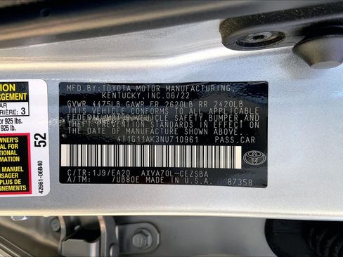 Used 2022 Toyota Camry SE FWD image 32