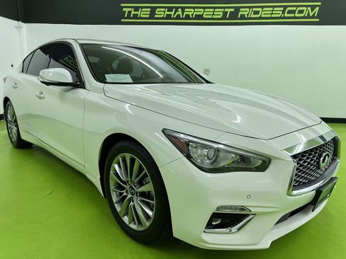Used 2022 INFINITI Q50 Luxe w/ Cargo Package AWD/4WD image 2