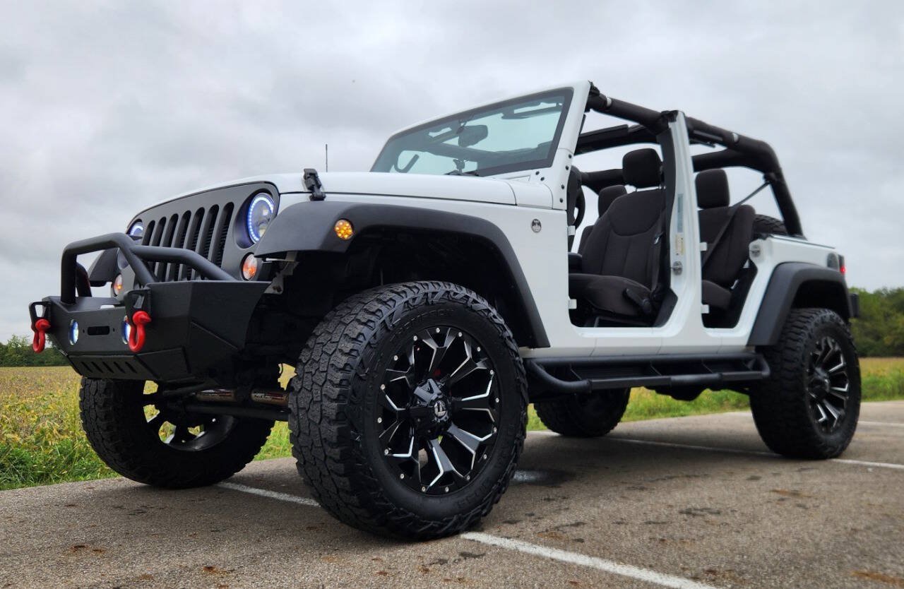 Used 2017 Jeep Wrangler Unlimited Sport w/ Quick Order Package 24S AWD/4WD image 1
